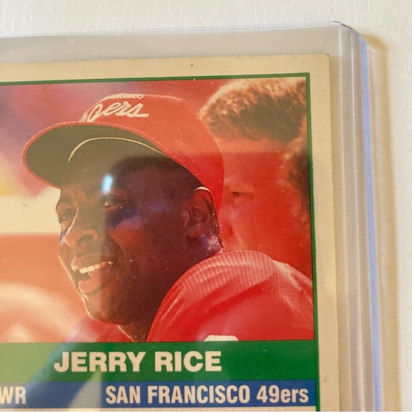 Jerry Rice Football Trading Card Score 1989 - Picture 11 of 11